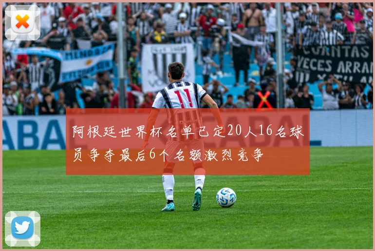 阿根廷世界杯名单已定20人16名球员争夺最后6个名额激烈竞争